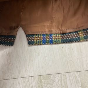Plaid Mini Skirt with Pockets
