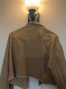 Corduroy Cropped Jacket