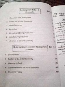 Class 10 ND of Social Science &amp; Literature Reader