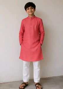 Elegant Red Kurta with pant