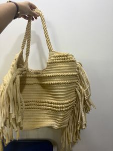 H&amp;M Boho Fringe Tote Bag