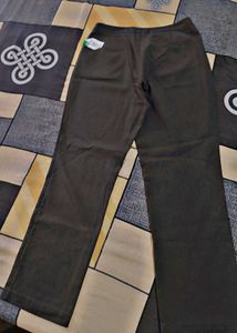 Formal Black Straight Leg Pants