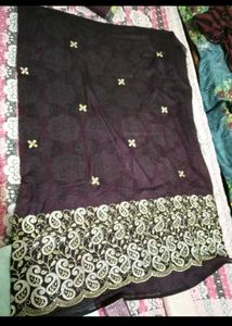 one day offer Embroidered Saree blouse peice
