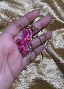 Boho Geode Slice Pendants | Anti Tarnish