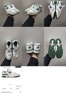 New Balance 550 White Green