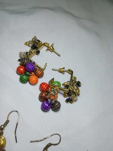 1⁵Ocoins each 🎊🎊 ethnic indo western earrings