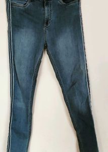 Stylish Striped Jeans