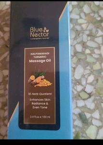 Blue Nectar Nalpamaradi Turmeric Massage Oil