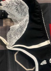 Black with White Gatter