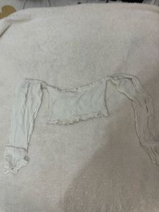 White Crop Top