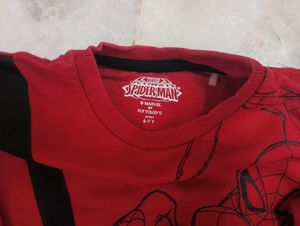 Spider-Man Red Sweatshirt