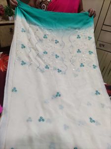 Ethnic Blouse With Saree