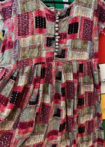 Bohemian Patchwork Maxi Dress