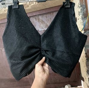 Beautiful and elegant black partywear blouse🖤 ✨