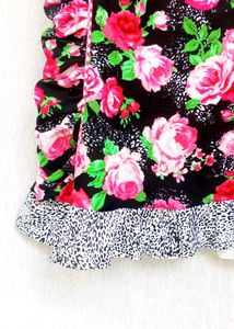 Floral Print Ruched Camisole Top