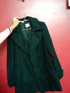 Classic Black Pea Coat