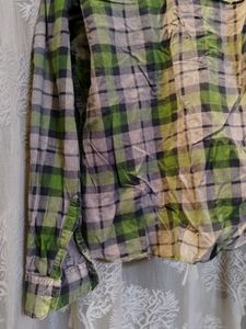 Men's Plaid Button-Down Shirt