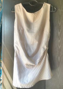 Striped Sleeveless Women's Top
