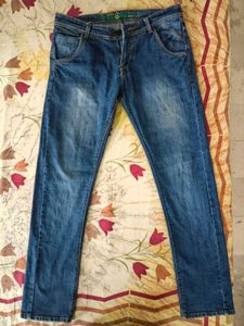Men's Blue Denim Jeans