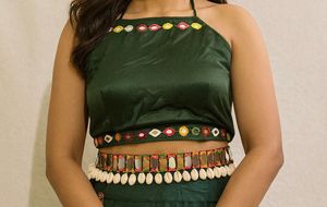Mirror Shell Waist Chain