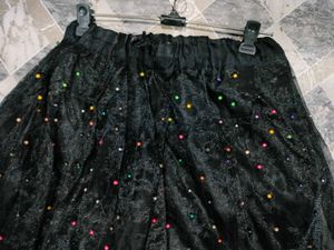 Shining🌟StichedBlack Lehanga Choli Set