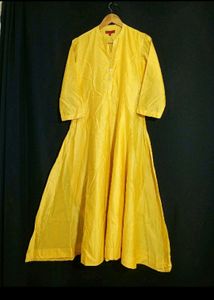Yellow Long Kurta