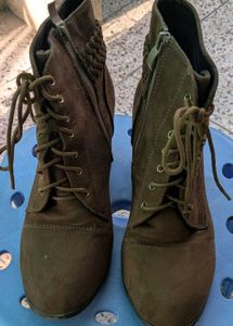 Suede Leather boots