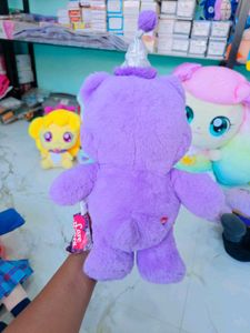 Purple Care Bear Plush Toy