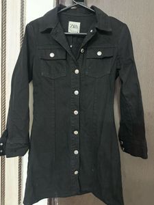 Zara black dress