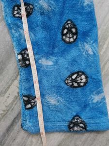 Boys Cozy Blue Print Pajama Pants