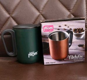 Super Mom Metallic Steel Cup 300 ML