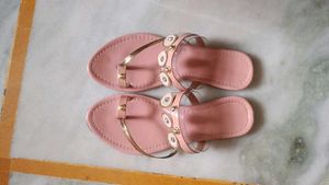 🔴 Clearance Sale 🔴  Ethnic Flat Pink Sandals