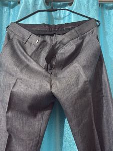 Men's Grey Formal pant