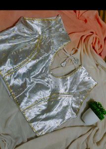 Combo Of 2 Women's Blouse ( Black/Silver)