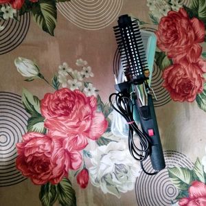 Combo Of Mini Hair Straightener And Curler