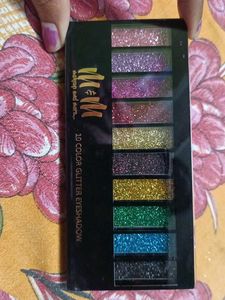 10 Color Glitter Eyeshadow Palette