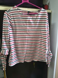 Striped Long Sleeve Top
