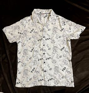 Naruto Graphic Print Shirt