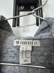 Grey Zip-Up Hoodie