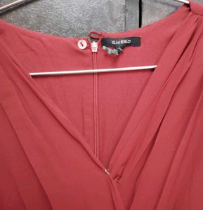 Chic Red Jumpsuit