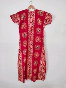 Red Ptinted Nighty (Women)