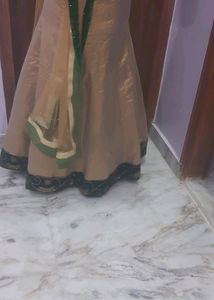Green  Doli Lehenga