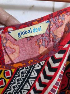 Global Desi Long Slit Kurta