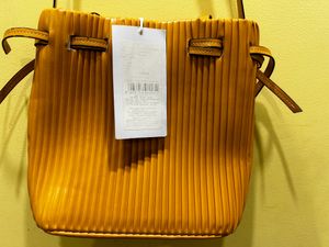 Stylish Mustard Yellow Bucket Bag