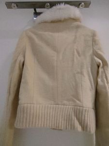 Amazing Cream Jacket/12 Year Girl