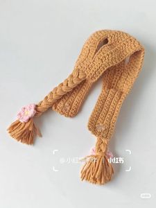 Adorable Cat Hat with Braids