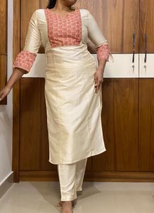 Cream Kurta Set|Price ⬇️ by 51‼️