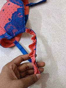 Stylish Polka Dot Bra