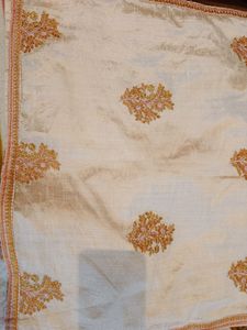 Peach Colour Plazo Set