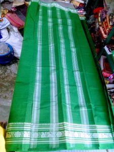 80's Sungudi plain cotton saree